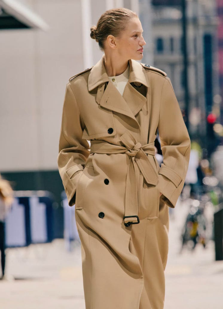 me+em trench coat