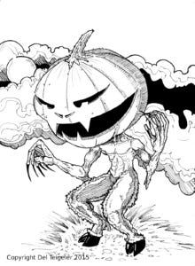 Pumpkin Satyr Pumpkin Satyr