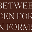 Between Forms's avatar