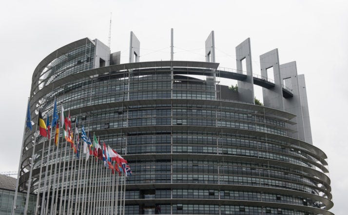 European Parliament in Strasbourg