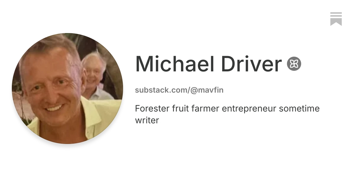Michael Driver | Substack