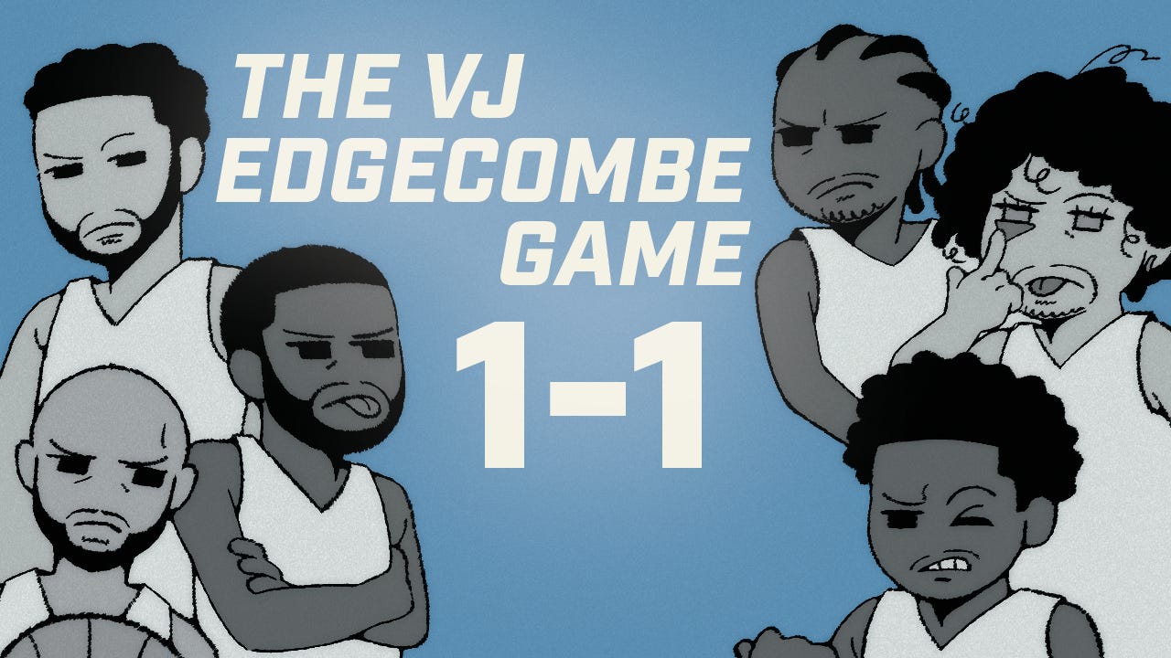 Edgecomb Pod Rabbit POD: The VJ Edgecombe Game! Sixers Beat Celtics, Tie Series 1-1