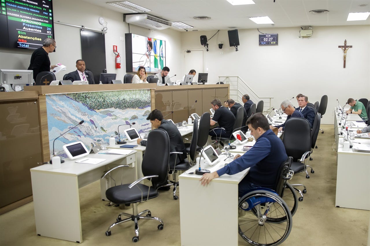 Trinta e oito proposituras estão na Pauta da Ordem do Dia da 42ª Reunião Ordinária