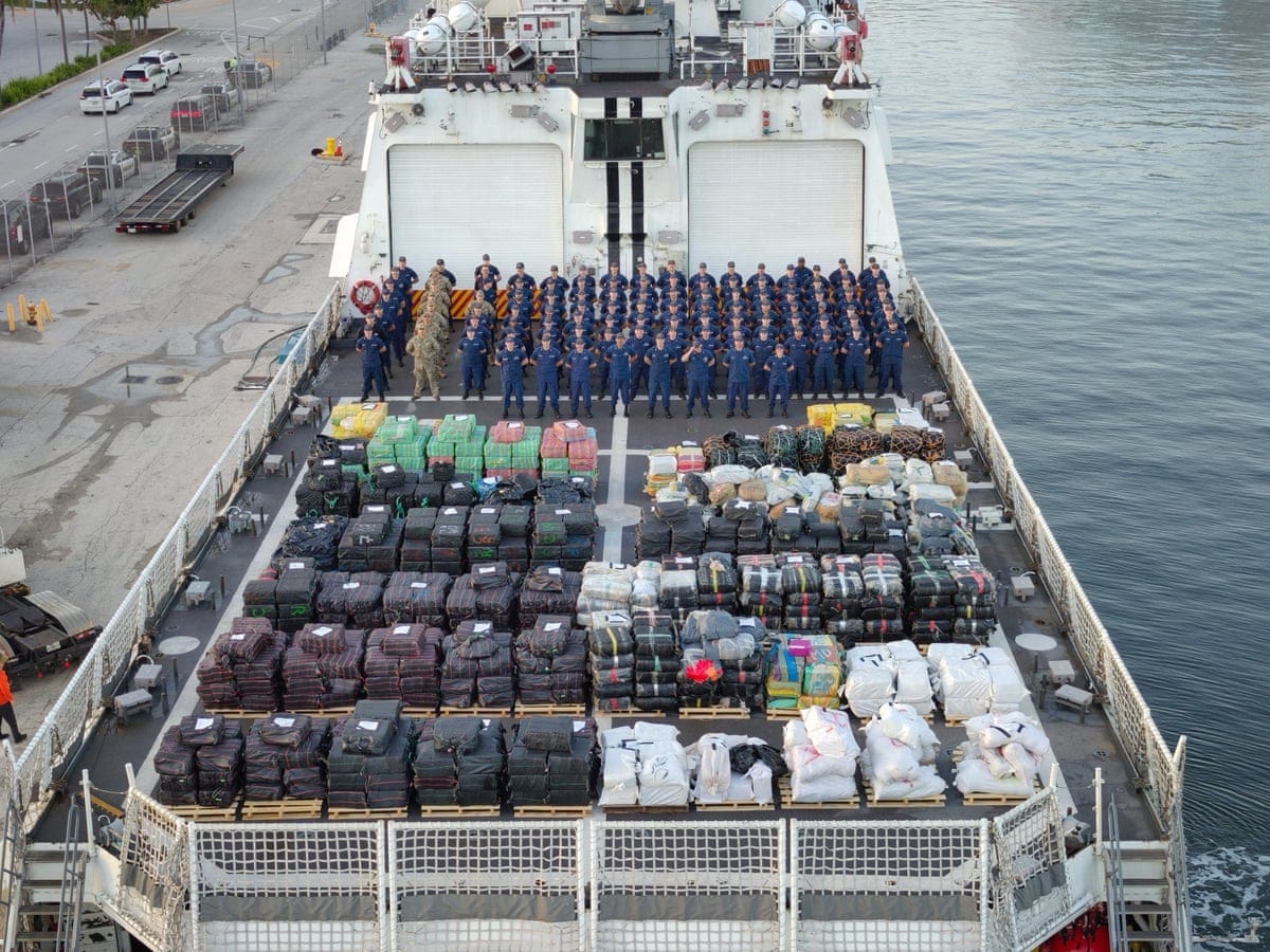 US Coast Guard makes record seizure of illegal drugs off Florida coast | Florida | The Guardian US Coast Guard makes record seizure of illegal drugs off Florida coast | Florida | The Guardian