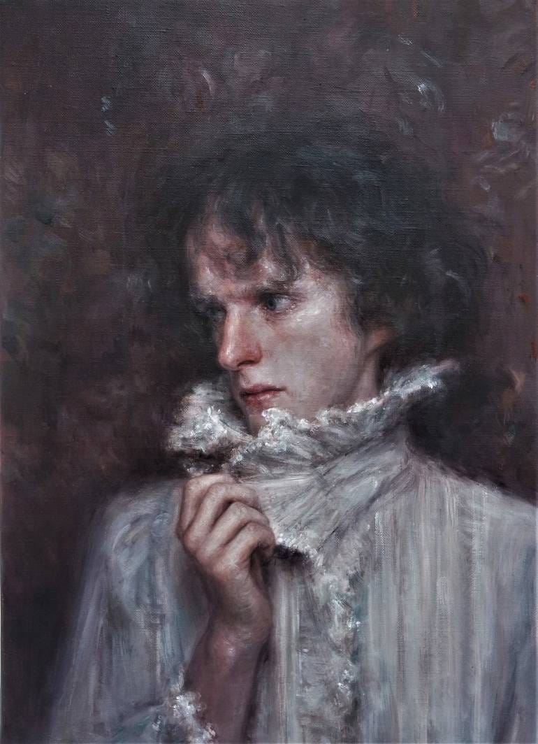 Werther I Painting by Anna Madia | Saatchi Art Werther I Painting by Anna Madia | Saatchi Art