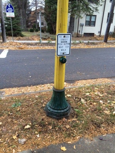Replacement Walk Button (Franklin and Seymour)