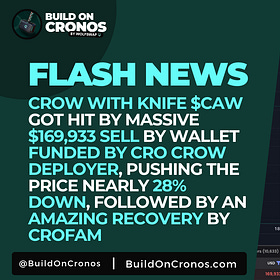 $169,000 Sell on $CAW Causes 28% Price Drop, Rapid Recovery Follows
