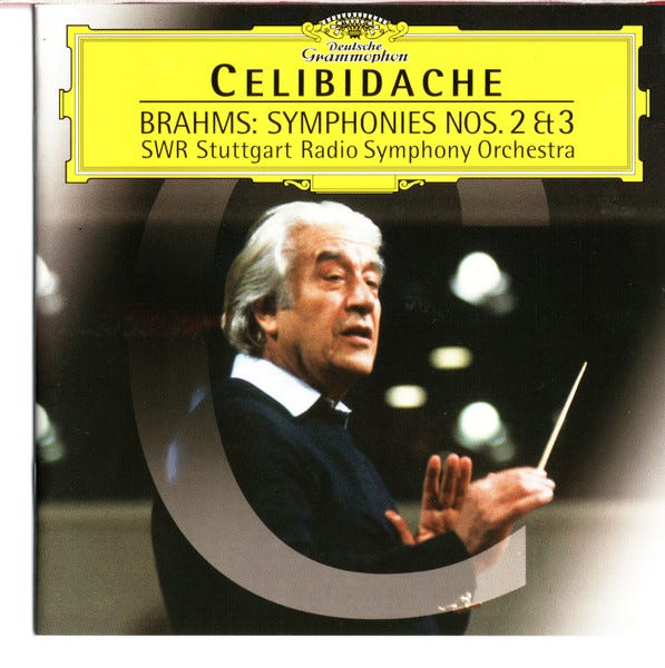 Brahms, SWR Stuttgart Radio Symphony Orchestra, Celibidache – Symphonies 2  & 3 – CD (), [r15716048] | Discogs