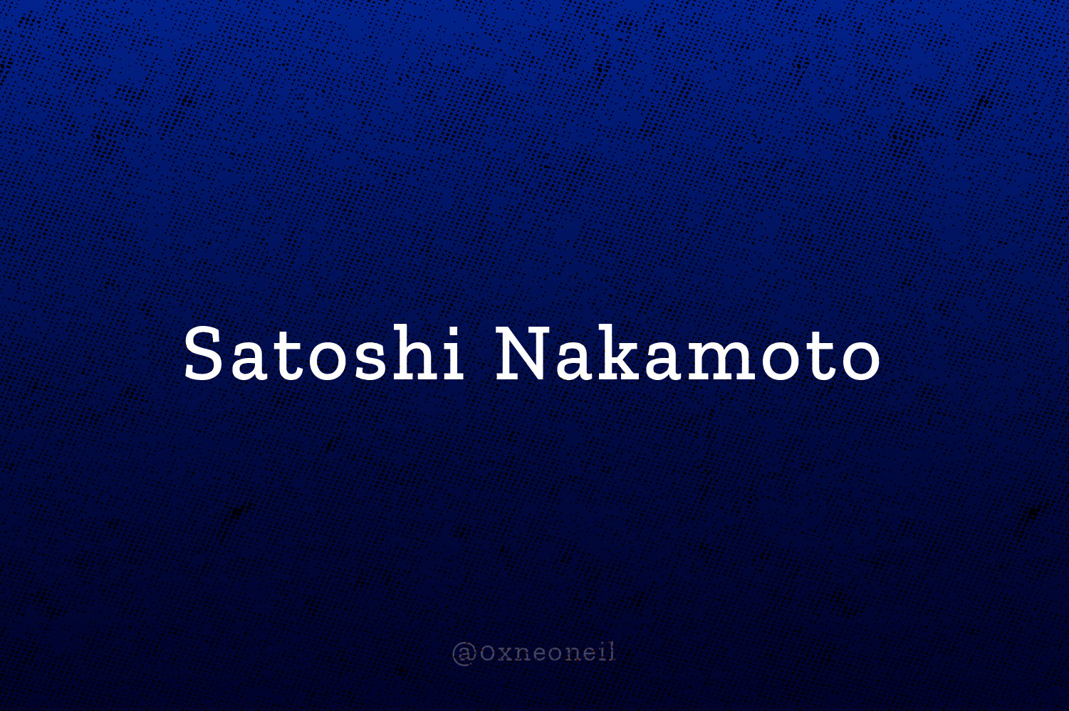 Satoshiページ Find Satoshi | A Six Degrees of Separation puzzle. Is it possible