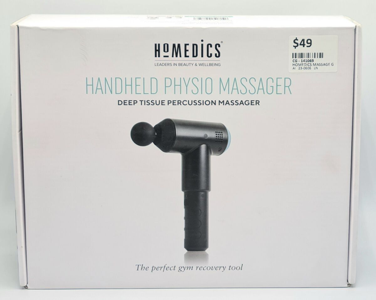 HoMedics Handheld Physio Massager PGM-200-AU Deep Tissue Percussion  -cgl3030 31262098597 | eBay