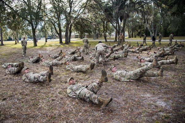 How physically demanding is U.S. military boot camp? - Quora How physically demanding is U.S. military boot camp? - Quora