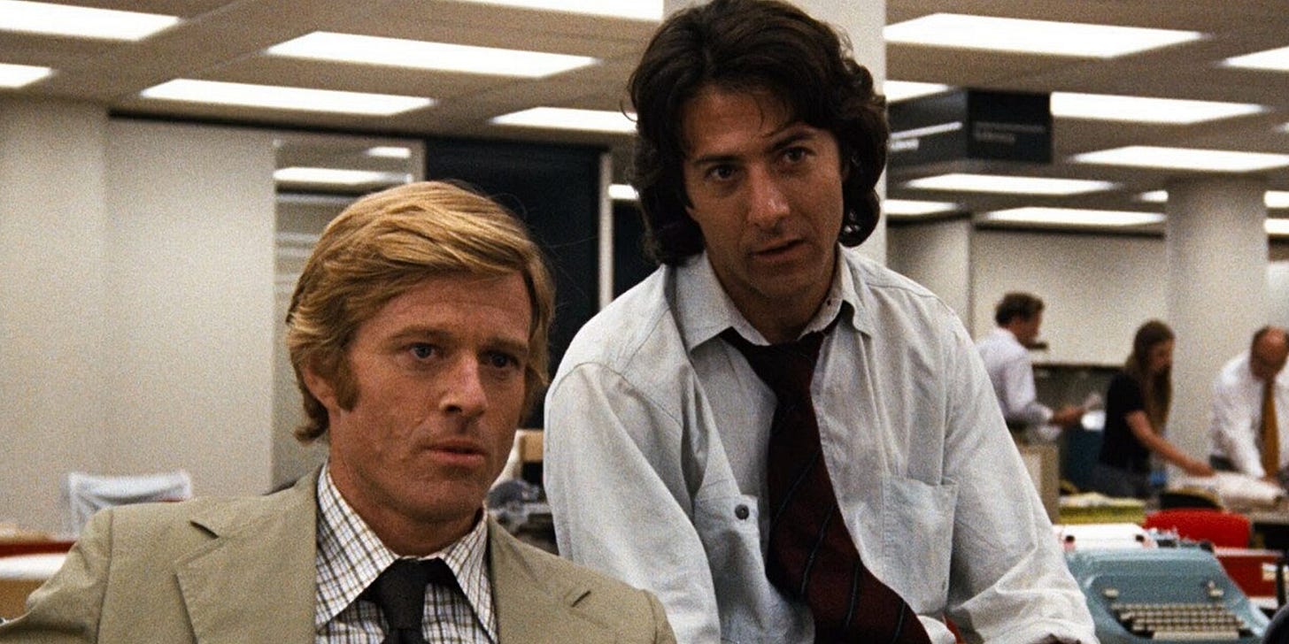 ALL THE PRESIDENT'S MEN" - Review