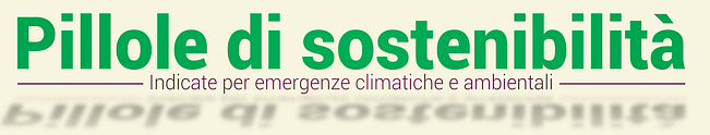 Pillole di Sostenibilità