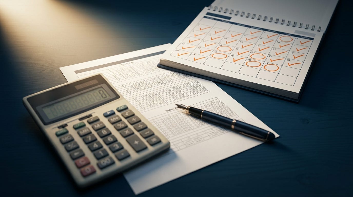 Priced to the curve, full calendar Priced to the curve, full calendar