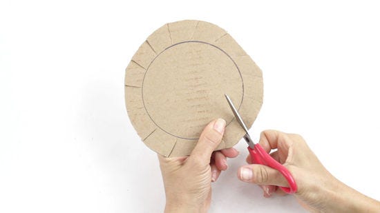 How to Cut a Perfect Circle Out of Cardboard