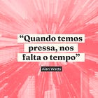Estamos atrasados, mas ainda há tempo