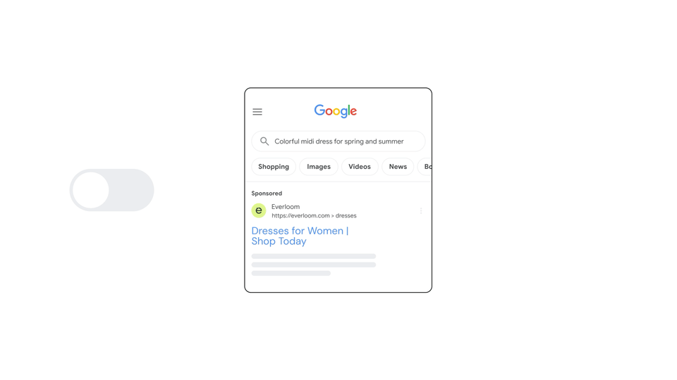 En un seul clic, optimisez les performances avec AI Max pour intégrer le meilleur de l'IA de Google dans vos campagnes de recherche.