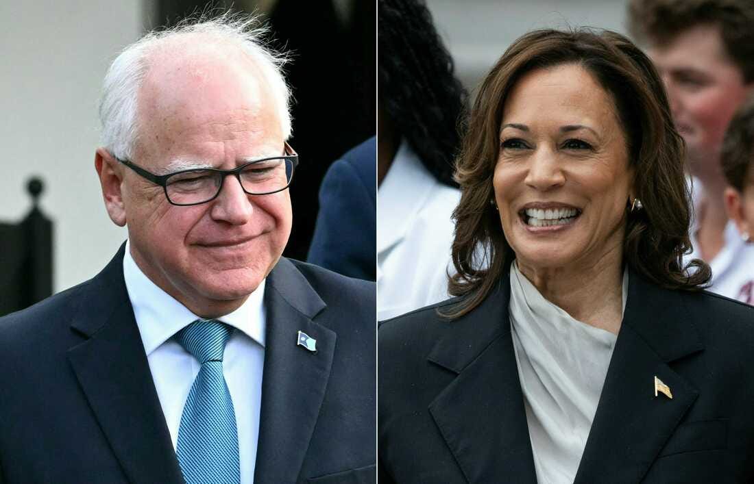 Kamala Harris taps Tim Walz — and hopes to secure Midwestern swing states :  Consider This from NPR : NPR