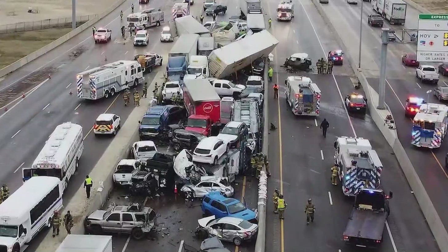 'Deficient' road treatment, speeding led to deadly multi-vehicle crash in  2021 winter storm, NTSB determined