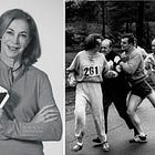 They said her uterus would fall out. She ran the marathon anyway.