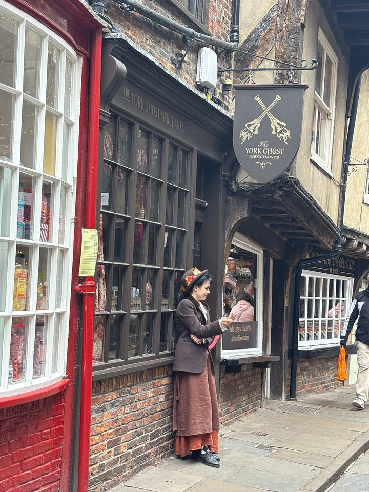 Dean's Park, Paddington Bear, York Ghost Merchant, York England