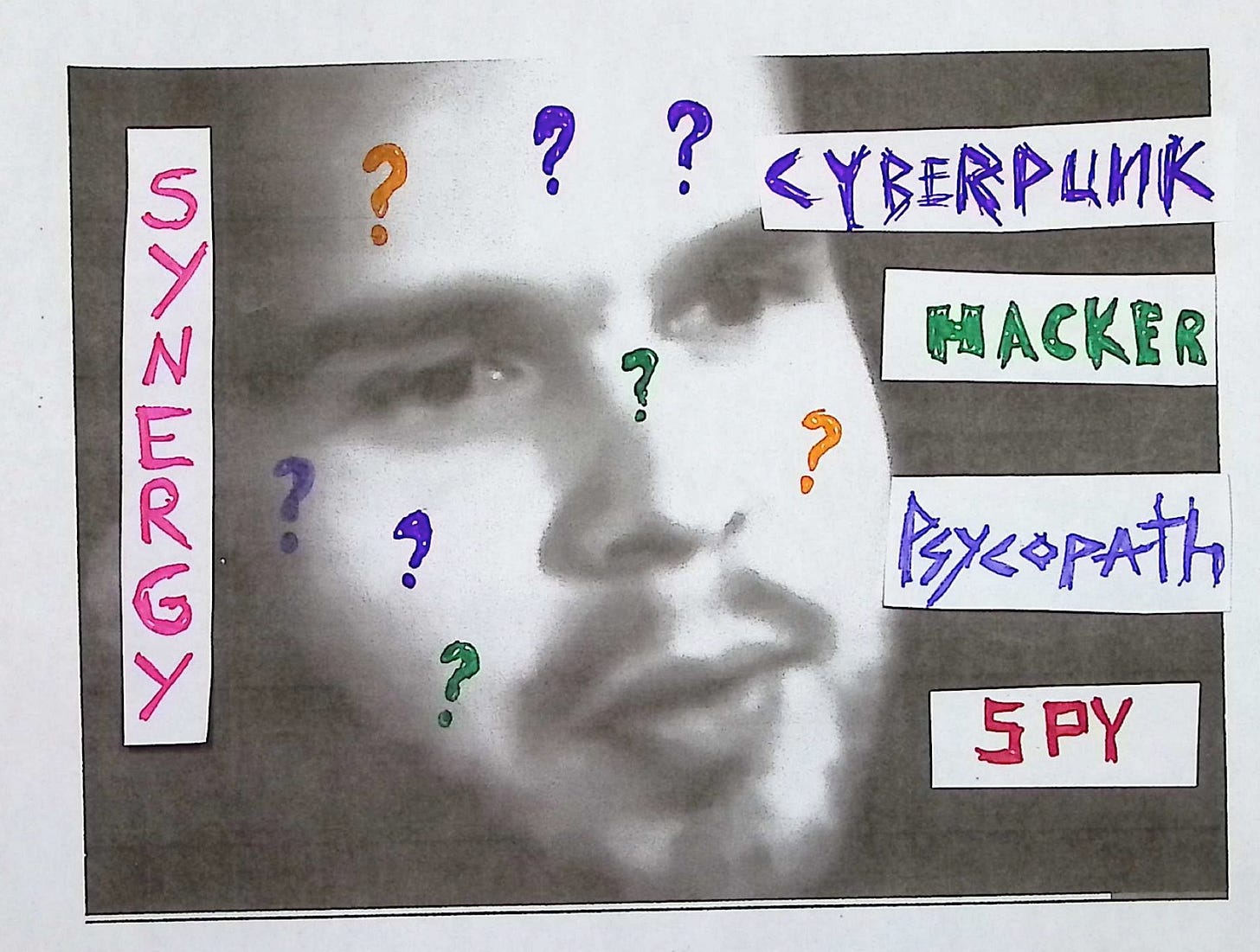 Synergy: Cyberpunk Hacker Psychopath Spy Synergy: Cyberpunk Hacker Psychopath Spy