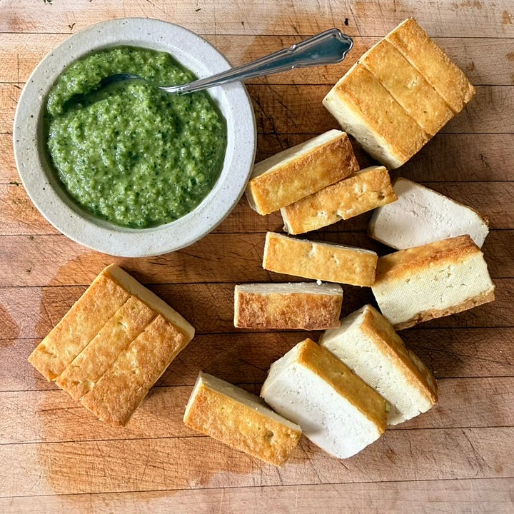 ginger scallion herb sauce