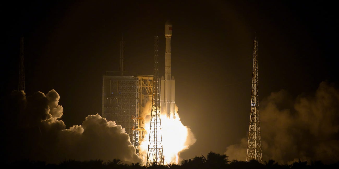 First Next Generation Tiangong Relay Deployed Toward Geostationary Orbit [Long March 7A Y29]