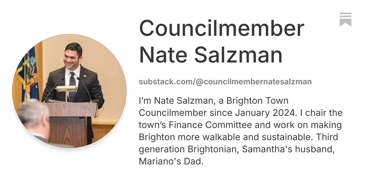 Councilmember Nate Salzman | Substack