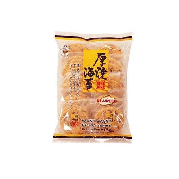 Want Want Seaweed Rice Crackers 160g - Oriental Shop