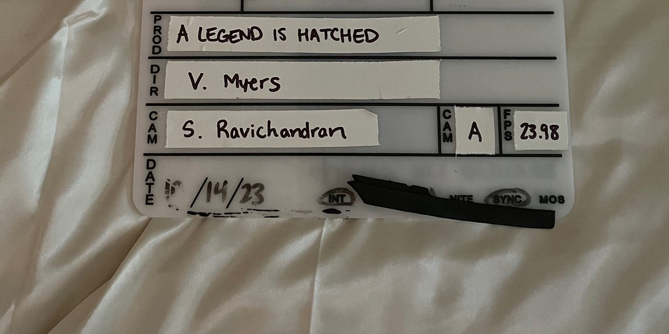 A Legend is Hatched! I Make a Movie!