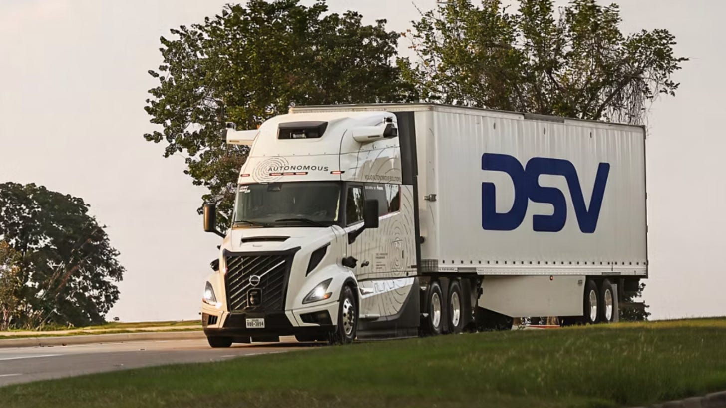 Volvo Autonomous Solutions, DSV launch autonomous freight operations in  Texas - FreightWaves