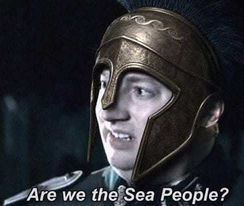 Are we ArewetheSeaPeople? the'Sea the Sea People?