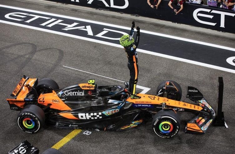 F1 - Abu Dhabi GP: Verstappen wins, Norris is champion! | AutoHebdo