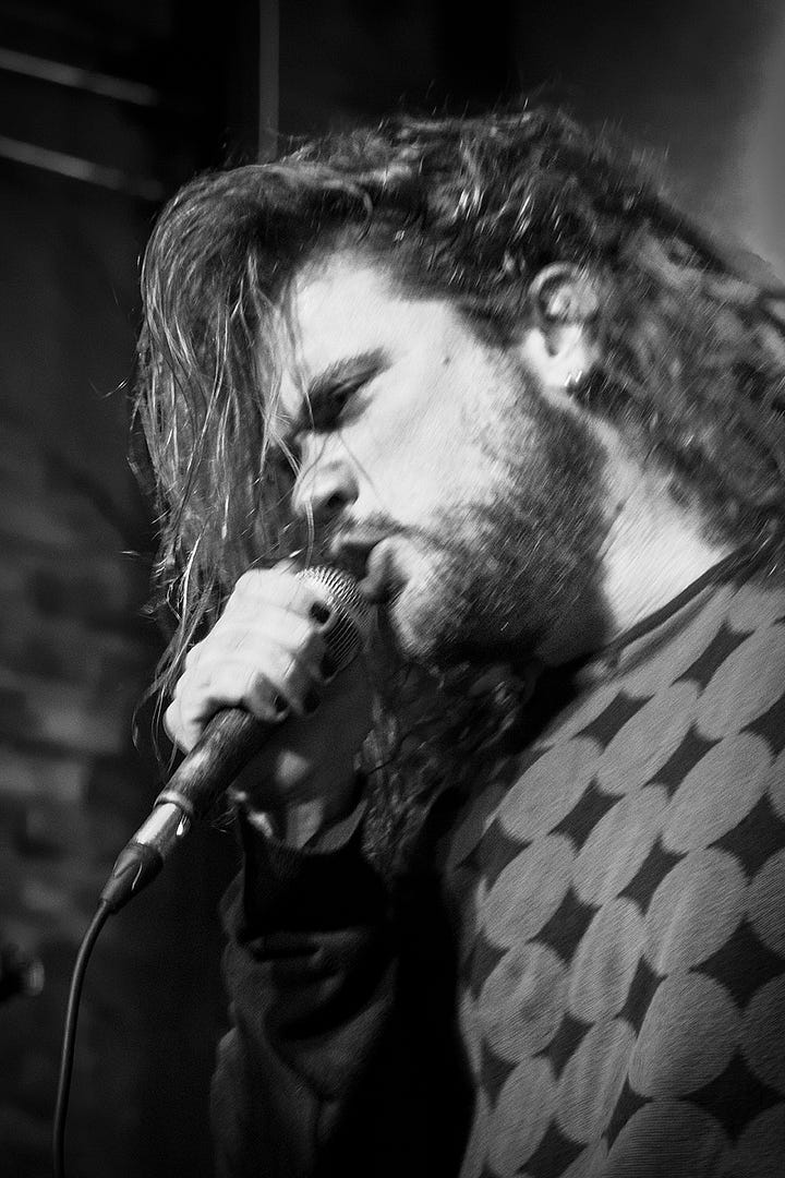 Landon Green performs at the Iron Horse Pub, Wichita Falls