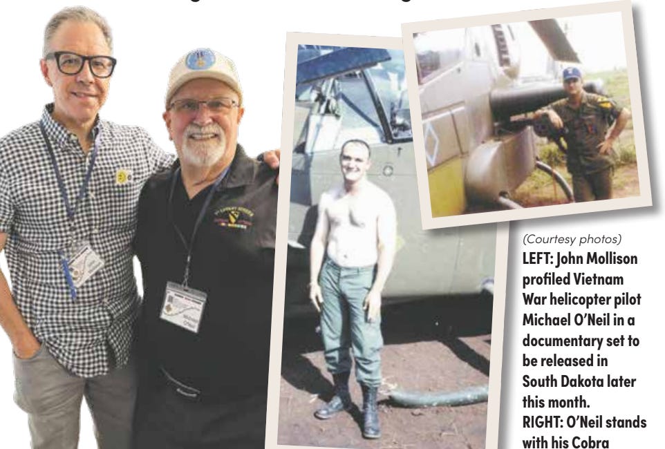 A hero's historian: South Dakota documentarian brings award winning Vietnam film home