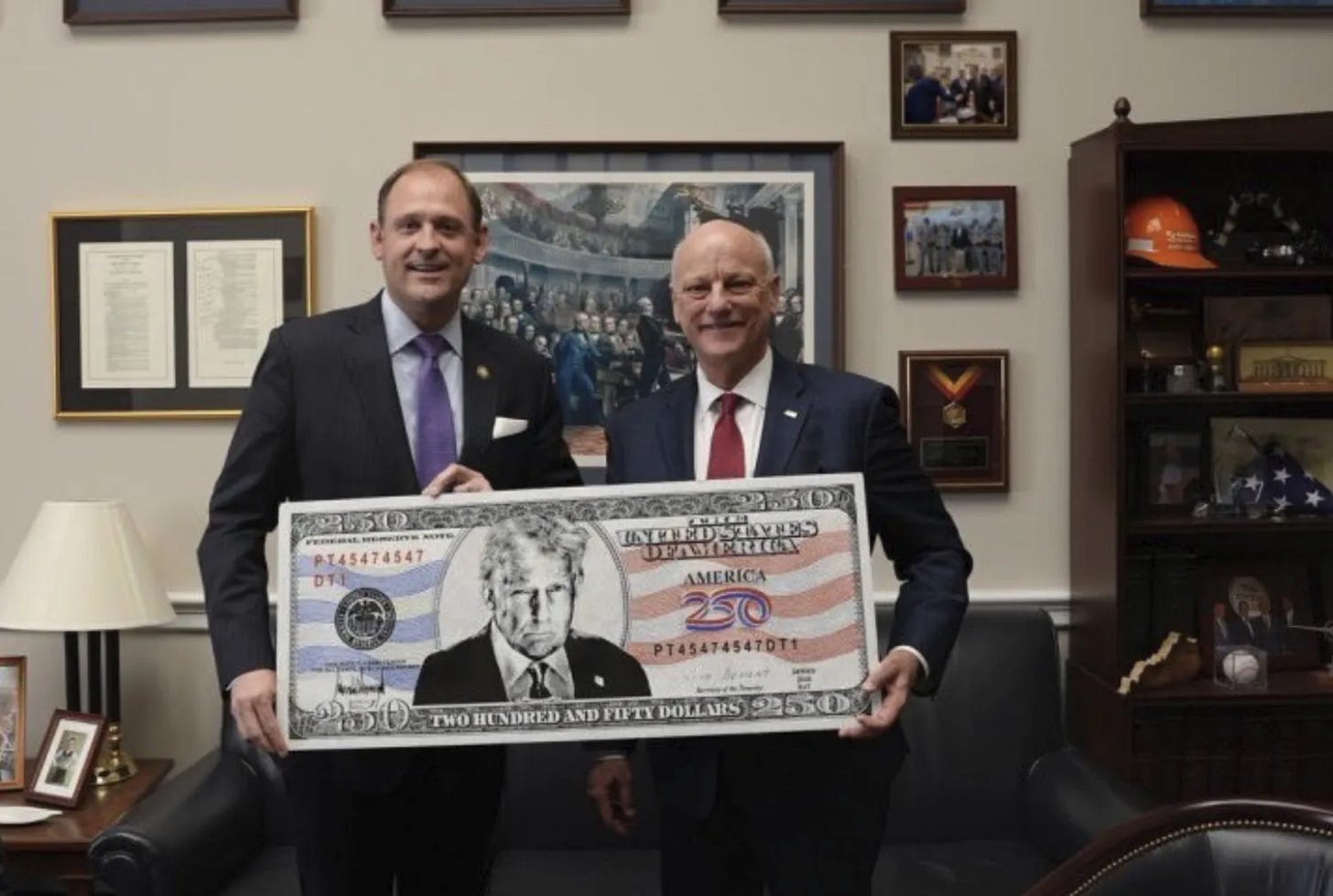Representative Andy Barr next to 