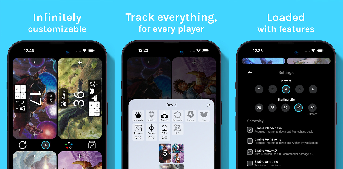 App: Lifetap - Life Counter for MTG - MTG Wizardry App: Lifetap - Life Counter for MTG - MTG Wizardry