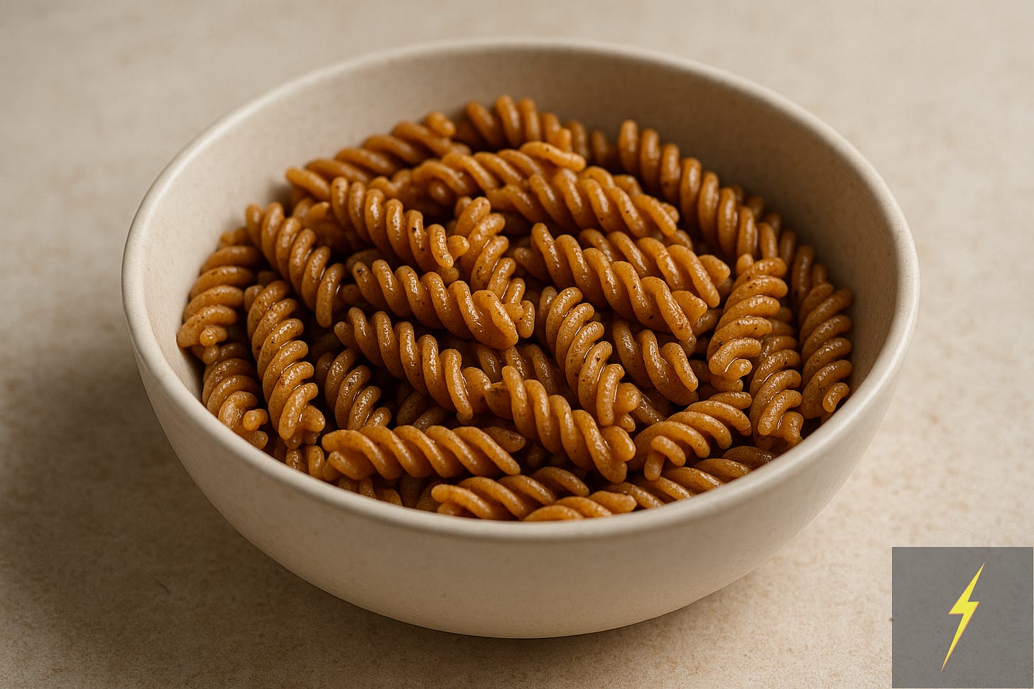 rotini AMP⚡️ pasta oilve oil reduction vegan homemade made with herbs and garlic vegan