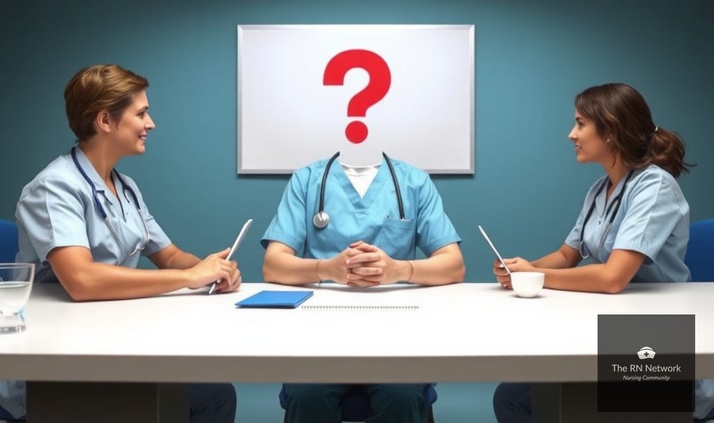 A nurse panel interview A nurse panel interview