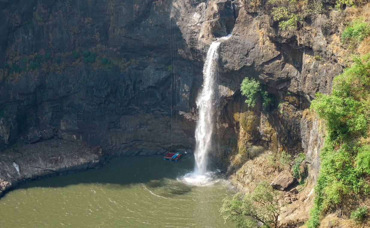 Dabhosa Waterfall of Jawhar. One of the best places to visit.