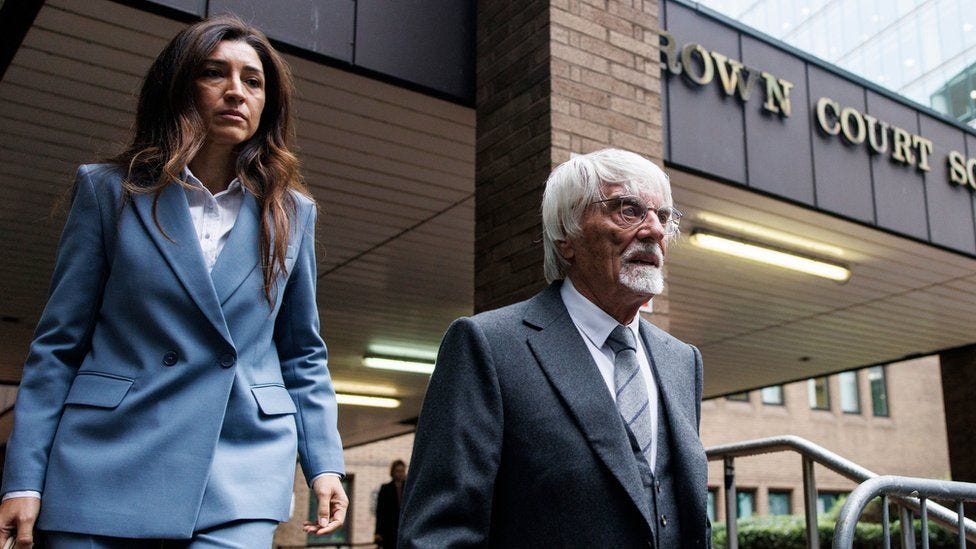 Bernie Ecclestone and wife Fabiana Bernie Ecclestone and wife Fabiana