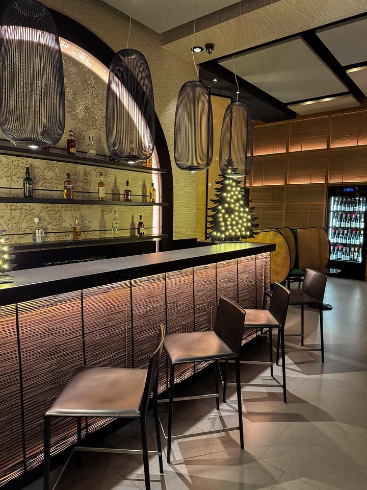 Entrada del hotel al restaurante