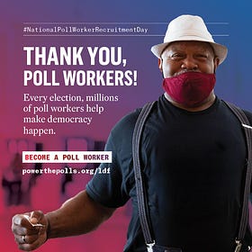 Honor the Voting Rights Act. Become a Poll Worker