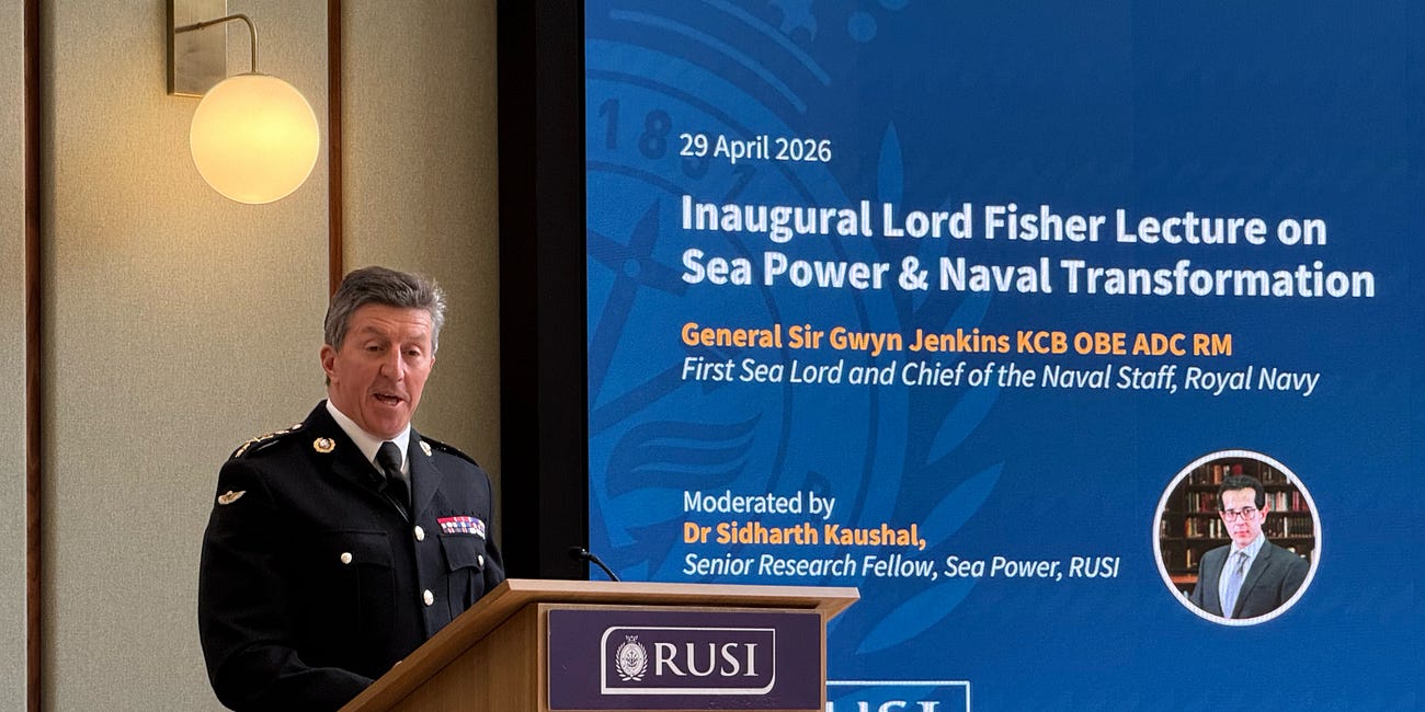 The First Sea Lord’s Hybrid Navy: