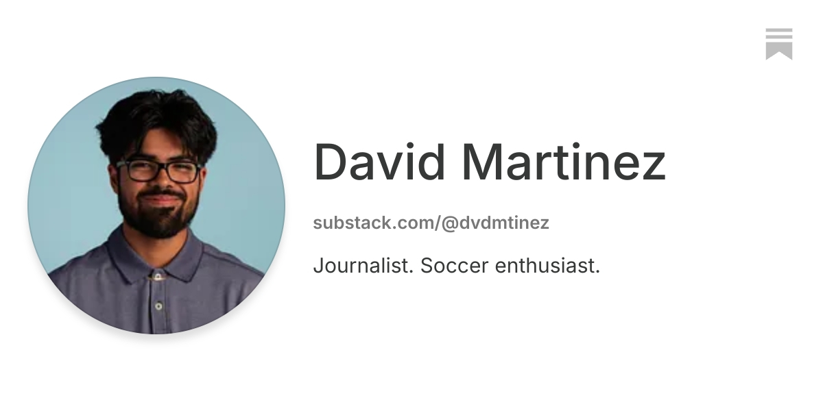 David Martinez | Substack