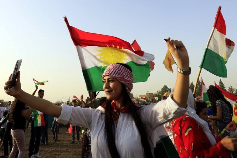 Iraq warns Kurds as they claim victory in independence vote | The Times of  Israel