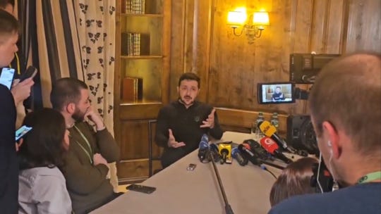 Ukrajna nem kapott meghívást az orosz-amerikai tárgyalásokra - közölte Zelenszkij