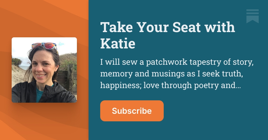 Take Your Seat with Katie | Substack
