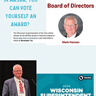 Elmbrook Superintendent a Director of Entity That Awarded Him “Superintendent of the Year”